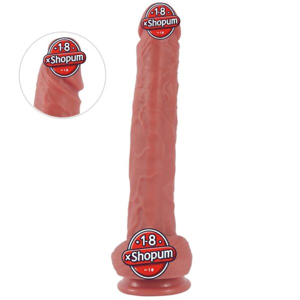 Yeni Nesil Büyük Boy 28,9 cm Realistik Dildo Penis