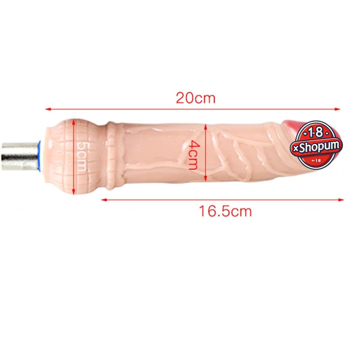 Seks Makinesi Aksesuarı P12 20 CM Dildo