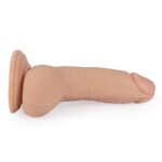 18 cm Realistik Vantuzlu Anal Vajinal Dildo Penis