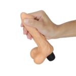 20.3 cm Realistik Cyberskin Titreşimli Anal Vajinal Dildo