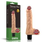 20.3 cm Realistik Cyberskin Titreşimli Anal Vajinal Dildo