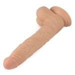 23.5 cm Realistik Vantuzlu Anal Vajinal Dildo Penis