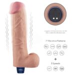 27.2 cm USB Şarjlı Gerçekçi 10 Titreşim Modlu Güçlü Sessiz Ten Rengi Dildo