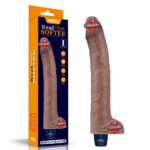 27 cm USB Şarjlı Gerçekçi 10 Titreşim Modlu Sessiz Melez Dildo