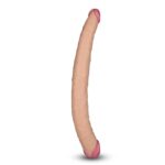 36 cm Realistik Çift Uçlu Esnek Anal ve Vajinal Dildo